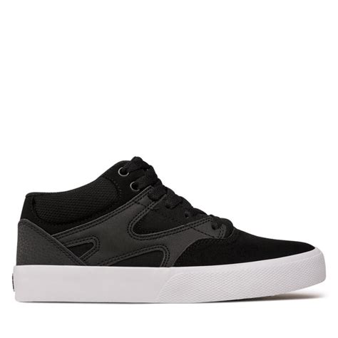 Sneakers DC Kalis Vulc MId ADBS300367 Black White BKW Eschuhe De