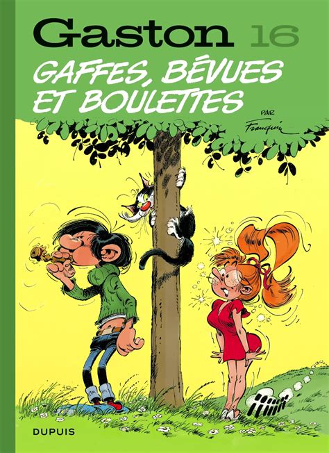 Gaston édition 2018 Tome 16 Gaffes bévues et boulettes