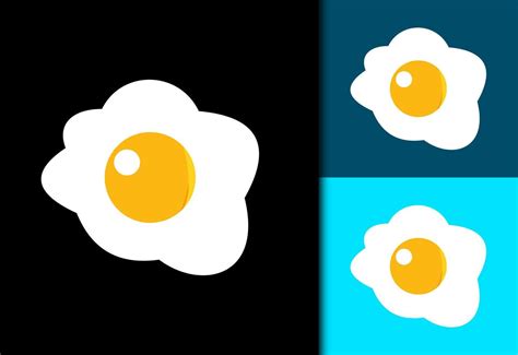 Creative Gradient Fresh Egg Logo Design Vector Design Concept 21790172