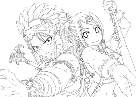 Free Printable Fairy Tail Coloring Pages Pdf