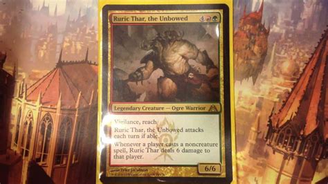 Ruric Thar Gruul High Heat Aggro Beatdown Edh Commander Deck Tech