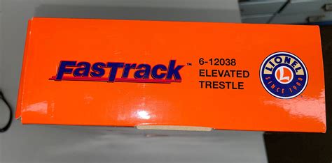 Lionel 6 12038 O Gauge FasTrack Elevated Trestle Set For Sale Online EBay