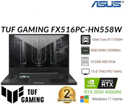 Asus Tuf Dash Gaming F Fx Pc Hn W X M