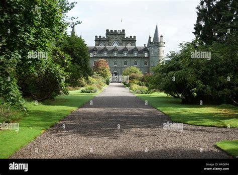 Inverary Castle Scotland Stock Photo Alamy