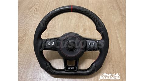 JBCustoms Volante Fibra De Carbono Volkswagen Golf GTI 7 2003 2020