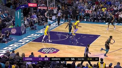 3rd Quarter One Box Video Charlotte Hornets Vs Los Angeles Lakers