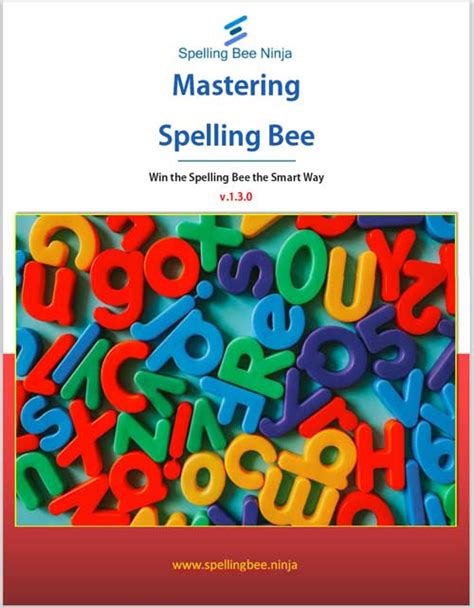 Spelling Bee Preparation Manual - Spelling Bee Ninja