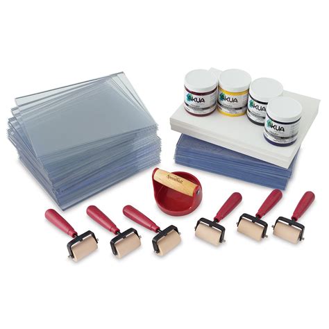 Akua Gel Printing Class Pack 8 X 10 Blick Art Materials Printed