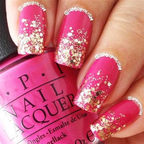 103 Best Summer Nails Designs For Perfect Look Pink Gold Nails Gold