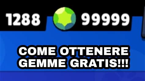 COME OTTENERE GEMME GRATIS GLITCH 100 FUNZIONANTE YouTube