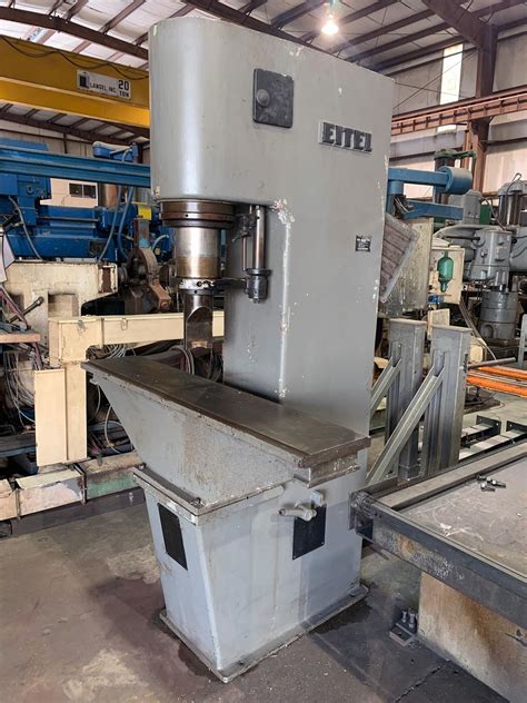 USED 44 TON EITEL MODEL RP40 C FRAME HYDRAULIC STRAIGHTENING PRESS