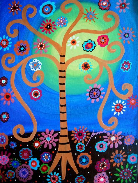 Gallery of Modern Folk Artist Pristine Cartera-Turkus: TREE OF LIFE ...