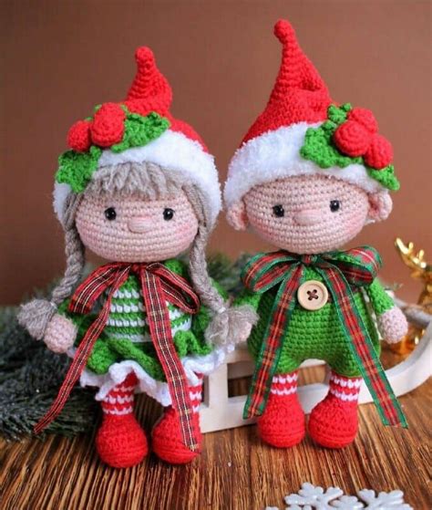 Patr N Gratis Ni Os Gnomo Juguete Amigurumi Navide O Amigurumi