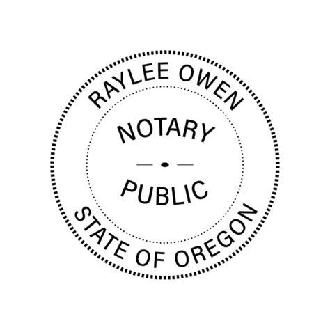 Jl Oregan Notary Stamp Best Notary Stamp For Oregan