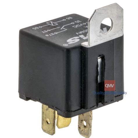 Mas Vdc Automotive Pin Relay Spdt A Removable Metal Tab