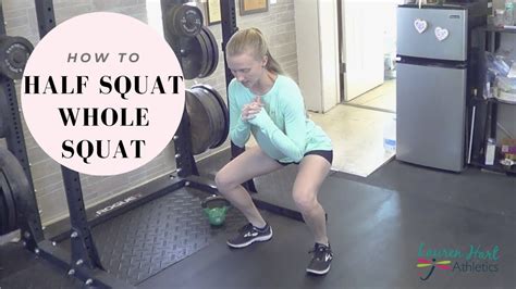 How To Half Squat Whole Squat Youtube