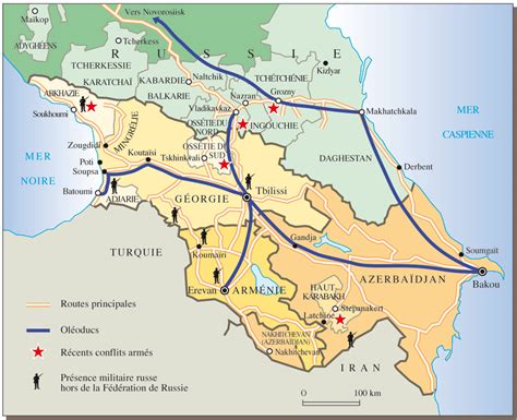 Les Conflits Du Caucase Par Philippe Rekacewicz Le Monde Diplomatique