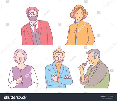 노인 수염 중절모: 108개가 넘는 로열티 프리 라이선스 대상 스톡 벡터 및 벡터 아트 | Shutterstock