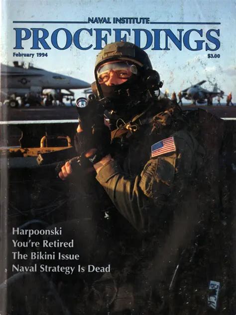 US Naval Institute Proceedings February 1994 GG Archives