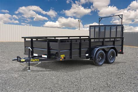 Big Tex 70tv 83 X 14 Tandem Axle Vanguard Trailer Big Tex Trailer World