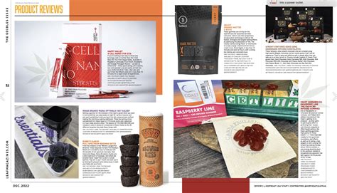 Northeast Leaf December 2022 Edibles Issue Spotlight Canna Provisions Canna Provisions