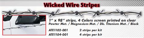 Barbed Wire Pinstripe Barb Wire Stripe Tape