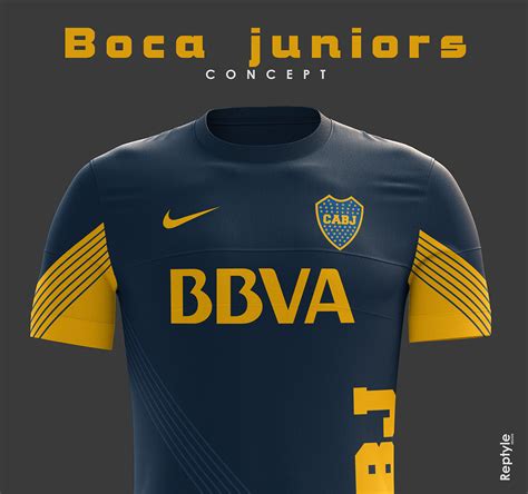 Boca Juniors soccer kit concept on Behance