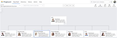 Hierarchical vs. Flat Organizational Structure and Benefits of Each | Pingboard Blog