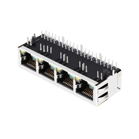 10 Pin Connector Lan Transformer Dip Magnetics Gigabit Ethernet Modules Jack Rj45 Connector