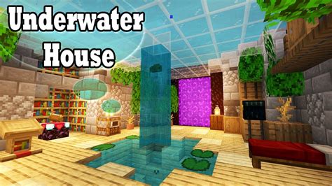 Minecraft Build An Underwater House How To Build YouTube