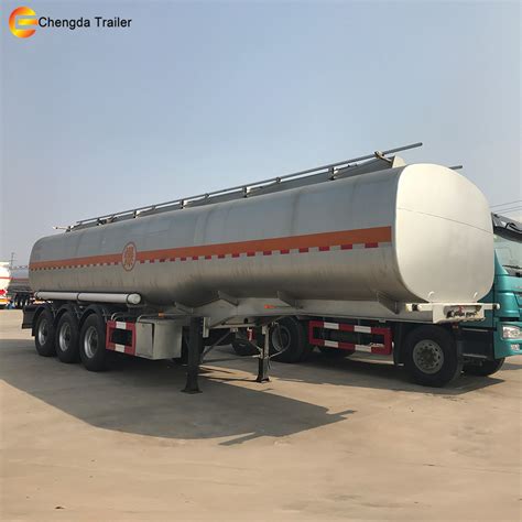 China Tri Axle 36000 Litres Oil Milk Fuel Tank Tanker Truck Trailer For Sale Manufacturers And