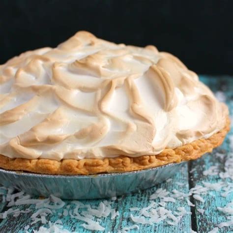 Coconut Cream Pie With Meringue The Ultimate Coconut Meringue Pie Coconut Cream Pie Easy