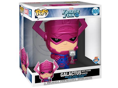 PrÉ Venda Funko Pop Galactus W Silver Surfer 10 Metalico Edição