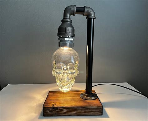 Crystal Head Vodka Lamp Skull Lamp Skull Decor Skull Light - Etsy