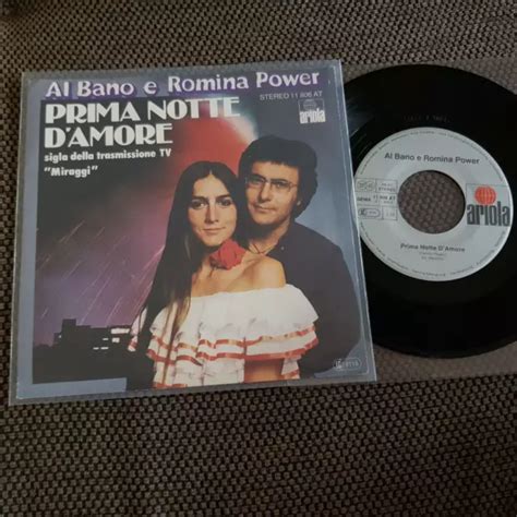 AL BANO Romina Power Prima Notte D Amore 7 Single GERMANY FIRST