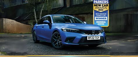 Honda Civic e:HEV is Best Medium Family Car at Parkers New Car Awards ...