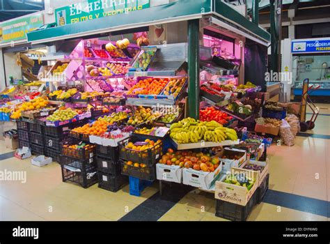 Mercado Del Puerto Market Hall Las Palmas De Gran Canaria Gran Stock