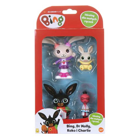 Acamar Films Bing 4 Figurki Bing Molly Coco Charlie 1 Szt Dr Max