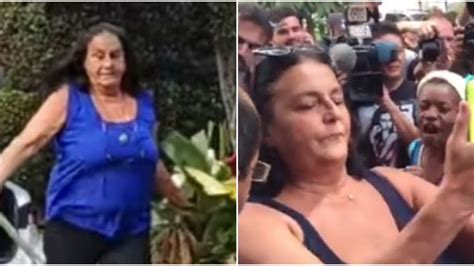 Mulher que levou coroa de flores à casa de Lula celebrou morte de Dona