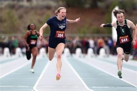 Mia Brahe-Pedersen just became the third-fastest U.S. high school female athlete of all time ...