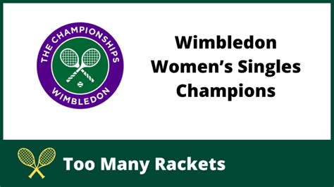 Wimbledon Women’s Singles Champions - 1968 - 2022