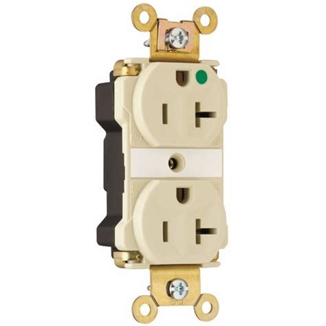 Pass And Seymour Pt8300 I Plugtail™ Extra Heavy Duty Hospital Grade Duplex Receptacle 20a 125v