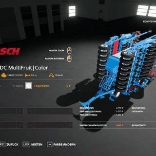 Horsch Pronto9DC MultiFruit MultiColor V1 1 FS19 Farming