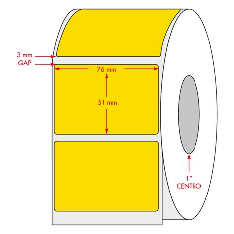 Etiqueta Adhesiva Amarilla 76x51 Mm Escritorio Rkl Soluciones En