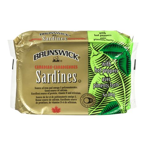 Brunswick Sardines with Hot Peppers | Whistler Grocery Service & Delivery