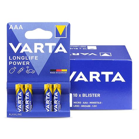 Varta Longlife Power Lr Aaa High Energy Sztuk Sklep