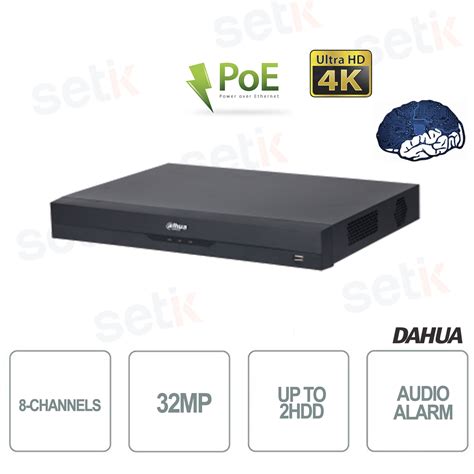 Nvr P Ei Nvr Channels Poe Onvif Dahua Ip Mp Ai Setik Biz