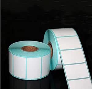 Pcs Roll Mm Adhesive Thermal Label Sticker Paper Supermarket