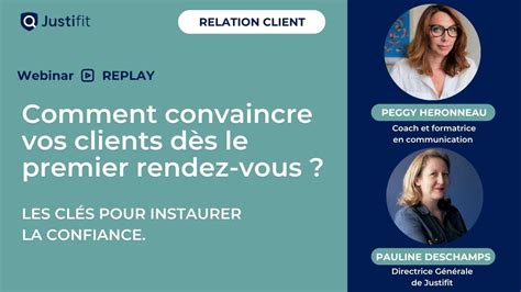 WEBINAR Comment convaincre vos clients dès le 1er rendez vous YouTube