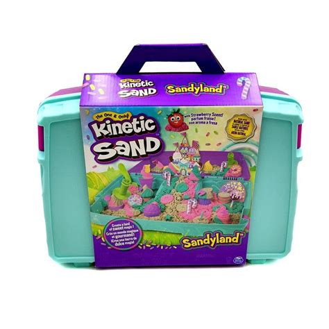 Kinetic Sand Piasek Kinetyczny Zestaw Sandyland W Walizce Spin